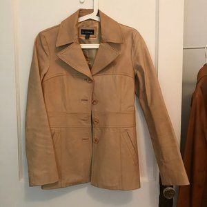 Vintage Le Château leather jacket (XS)